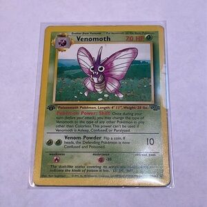 Venomoth 1st Edition #29 Pokemon Jungle